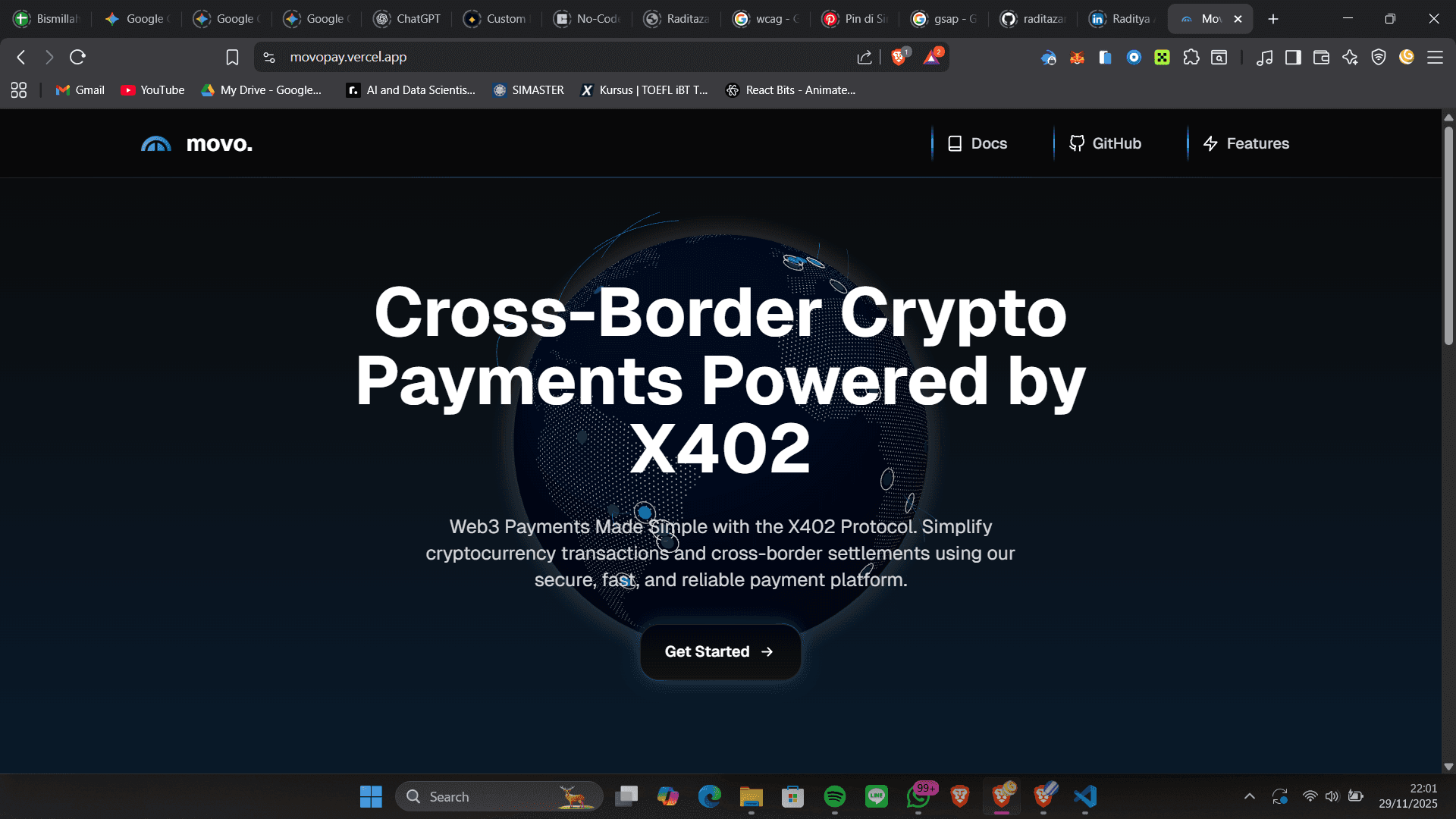 Movo App Interface